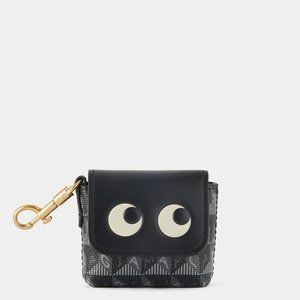 Anya Hindmarch "I Am A Plastic Bag Eyes" Ear Bud Pouch